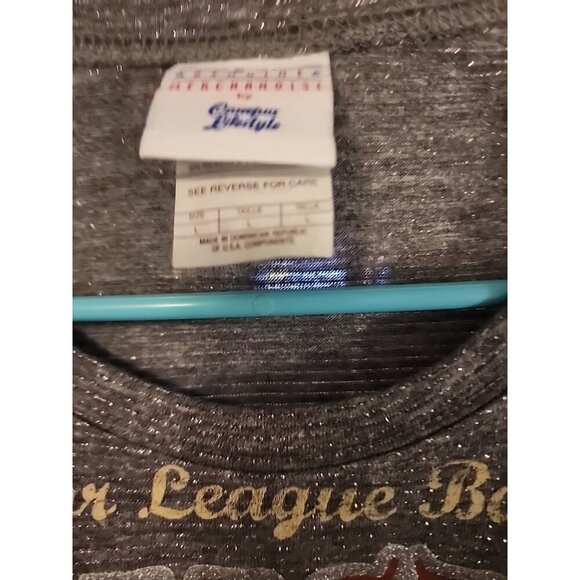 MLB Genuine Merchandise Campus Lifestyle Houston Astros Gray Shirt Large Cr50 - Picture 3 of 5